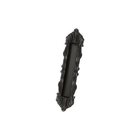 Deltana 10 Height Ornate Victorian Sliding Door Flush Pull Oil Rubbed Bronze FPV10225U10B